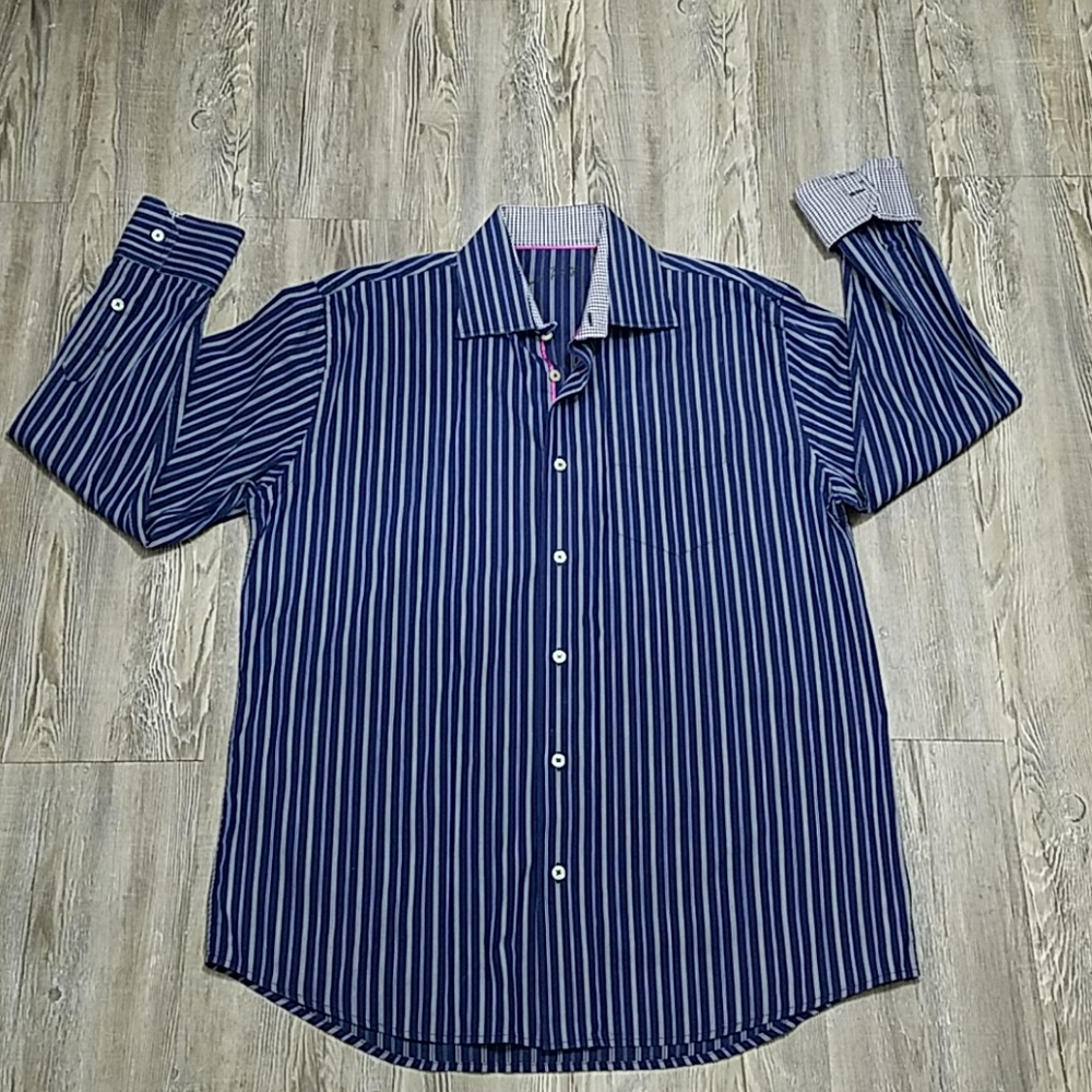 Arnold Zimberg  Bottom Down Dress Shirt